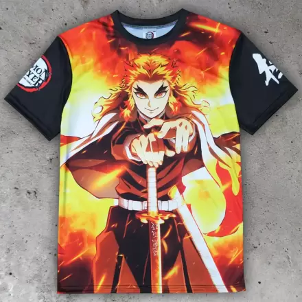 Demon Slayer: Kimetsu no Yaiba T-Shirt Kyojuro Rengoku termékfotója