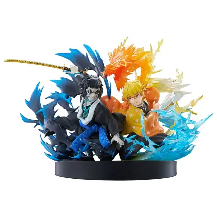 Demon Slayer: Kimetsu no Yaiba PVC Statue Zenitsu Agatsuma & Kaigaku 15 cm Produktfoto