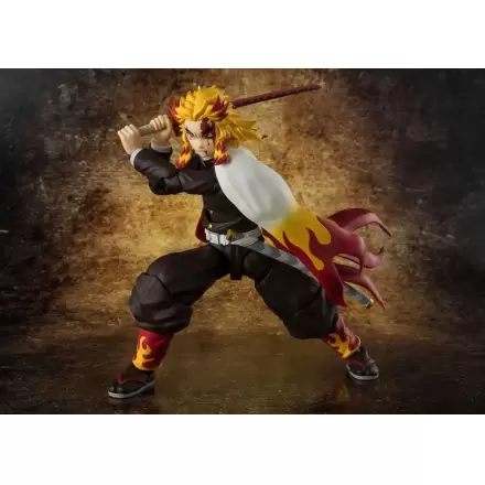 Demon Slayer: Kimetsu no Yaiba S.H.Figuarts Actionfigur Kyojuro Rengoku 15 cm termékfotója