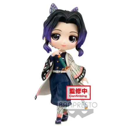 Demon Slayer Kimetsu no Yaiba Q Posket Mini Figur Shinobu Kocho Ver. A 13 cm Produktfoto