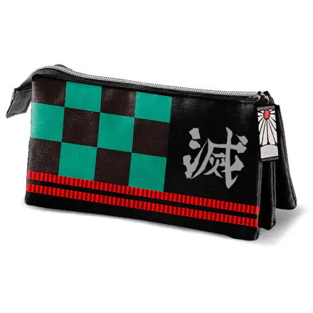 Demon Slayer Kimetsu No Yaiba Tanjiro Kamado Dreifaches Mäppchen Produktfoto