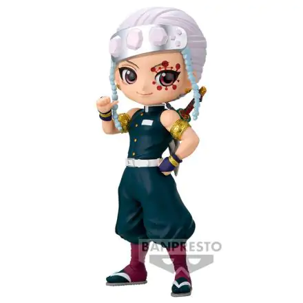 Demon Slayer Kimetsu no Yaiba Tengen Uzui Q Posket Figur 14cm Produktfoto
