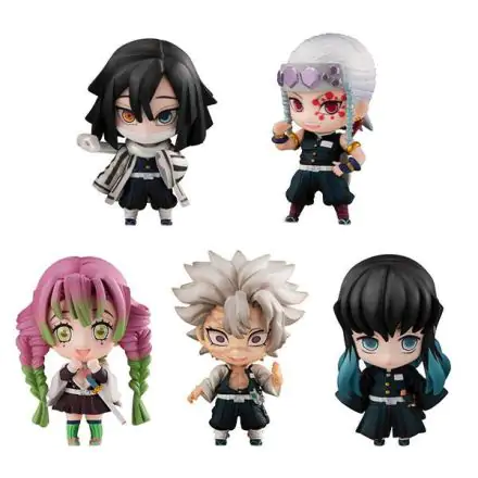 Demon Slayer: Kimetsu no Yaiba Sammelfiguren 5er-Pack Tanjiro & The Hashira Mascot Set B 5 cm termékfotója