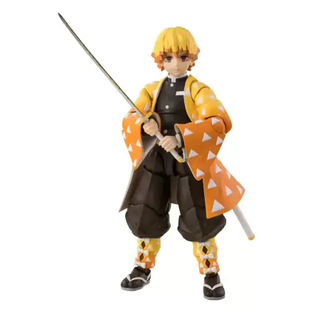 Demon Slayer Kimetsu no Yaiba Zenitsu Agatsuma S.H. Figuarts Figur 14 cm termékfotója