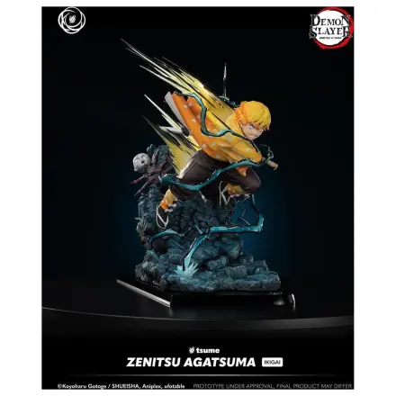 Demon Slayer Zenitsu Agatsuma Statue Ikigai 1/6 Von Tsume 41 Zentimeter Produktfoto