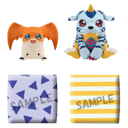 Digimon Adventure Look Up PVC Statuen Gabumon&Patamon set 11 cm Produktfoto