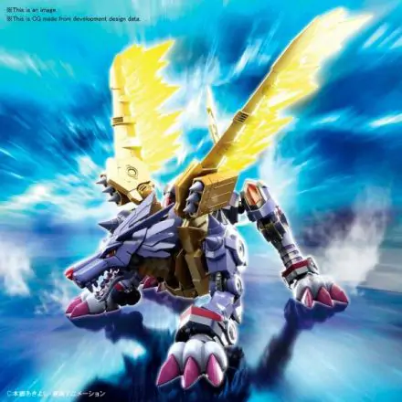 Digimon Metal Garurumon Bausatz Figur 14 cm Produktfoto
