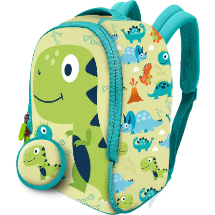 Dinosaurs Rucksack + Geldbörse Neopren Rucksack 26cm Produktfoto