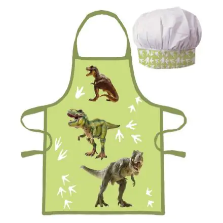Dinosaur Kinder Schürze 2-teiliges Set Produktfoto