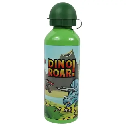 Dinosaur Roar Aluminium Trinkflasche mit Verschluss 500 ml Produktfoto