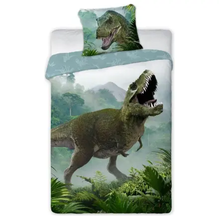 Dinosaur T-Rex Forest Bettbezug Produktfoto