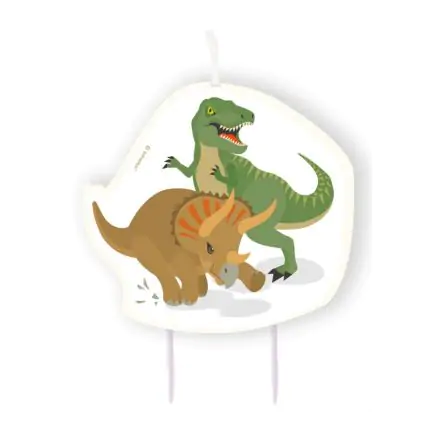 Dinosaur Kuchenkerze Produktfoto