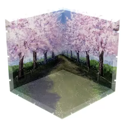 Dioramansion 150 Zubehör-Set für Nendoroid und Figma Actionfiguren Cherry Blossom Road (re-run) Produktfoto