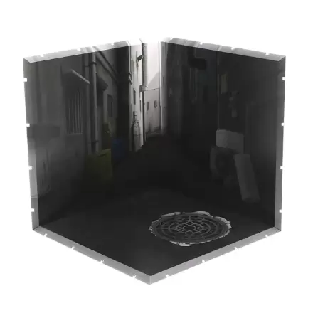 Dioramansion 200 Zubehör-Set für Nendoroid und Figma Actionfiguren Back Alley Produktfoto