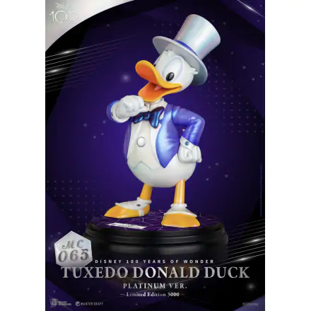 Disney 100th Master Craft Statue Tuxedo Donald Duck (Platinum Ver.) termékfotója