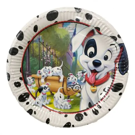Disney 101 Dalmatians, Welpen Pappteller 8 Stück 23 cm Produktfoto