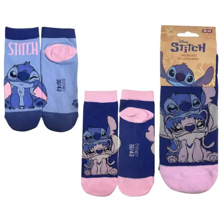 Disney Socken 2er-Pack Stitch Kurz 36-43 Produktfoto
