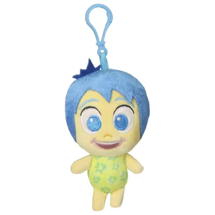 Disney Inside Out Joy 3D Plüschfigur mit Anhänger, Taschenanhänger 12 cm Produktfoto