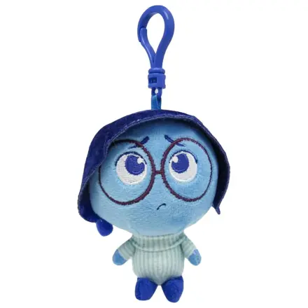 Disney Inside Out Sadness 3D Plüsch Figur mit Anhänger, Taschenanhänger 12 cm Produktfoto