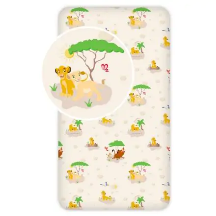 Disney Der König der Löwen Spannbetttuch 90x200 cm Produktfoto