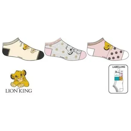 Disney Der König der Löwen Nala Kinder Geheim Socken 23/26 Produktfoto
