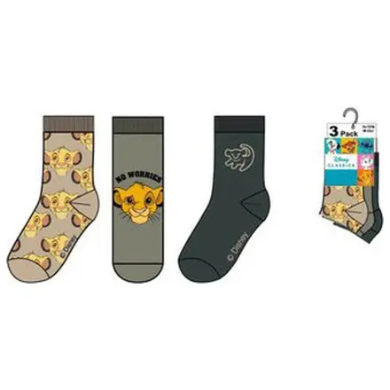Disney Der König der Löwen Simba Kindersocken 31/34 Produktfoto