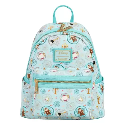 Disney by Loungefly Mini-Rucksack Beauty and the Beast Be our guest AOP Produktfoto