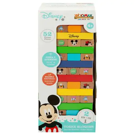 Disney blocks tower + domino hölzern set Produktfoto