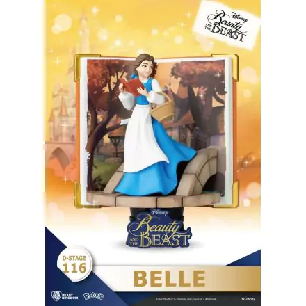 Disney Book Series D-Stage PVC Diorama Belle 13 cm termékfotója