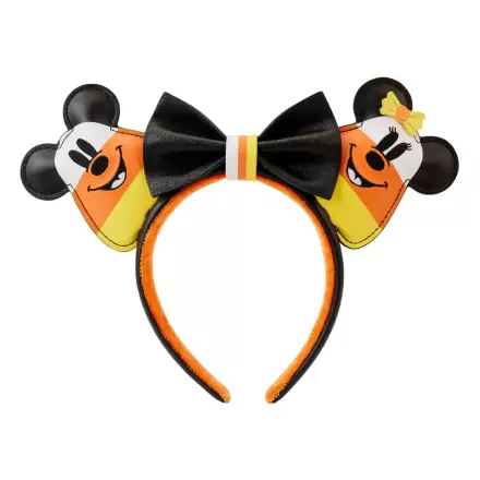 Disney by Loungefly Haarreif Candy Corn Mickey & Minnie Ears Produktfoto