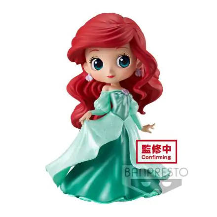 Disney Q Posket Mini Figur Ariel Princess Dress Glitter Line 14 cm termékfotója