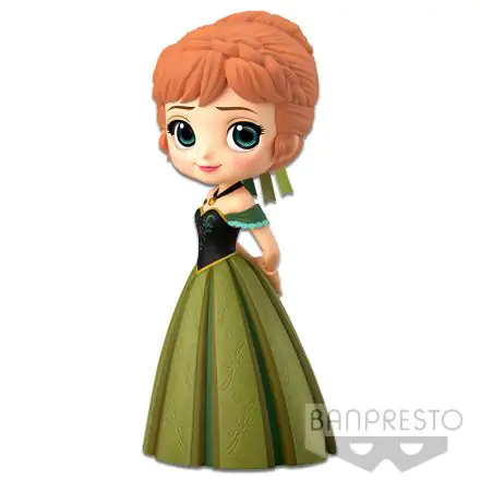 Disney Characters Frozen Anna Coronation Style Q Posket Figur 14cm Produktfoto