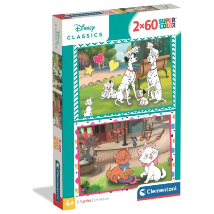 Disney Classic Puzzle 2x60 Teile Produktfoto