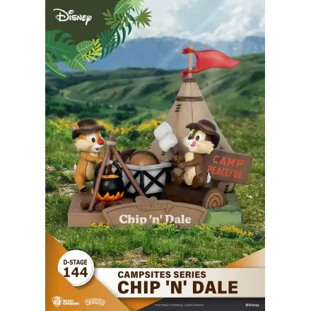 Disney D-Stage Campsite Series PVC Diorama Chip & Dale 10 cm termékfotója