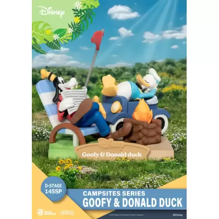 Disney D-Stage Campsite Series PVC Diorama Goofy & Donald Duck Special Edition 10 cm termékfotója