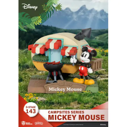Disney D-Stage Campsite Series PVC Diorama Mickey Mouse 10 cm termékfotója