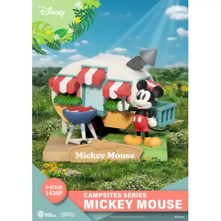 Disney D-Stage Campsite Series PVC Diorama Mickey Mouse Special Edition 10 cm termékfotója