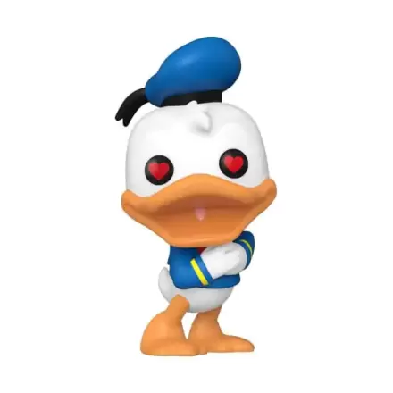 Disney DD 90th Anniversary Funko POP! Disney Vinyl Figur Donald Duck(heart eyes) 9 cm termékfotója