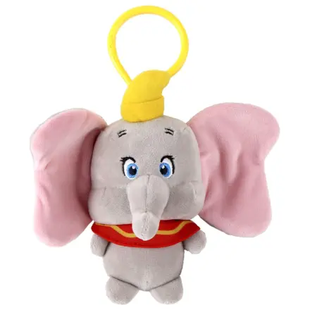 Disney Dumbo Grey 3D Plüschfigur mit Anhänger, Taschenanhänger 13 cm Produktfoto