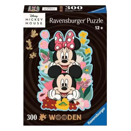 Disney WOODEN Holz-Puzzle Mickey & Minnie (300 Teile) termékfotója