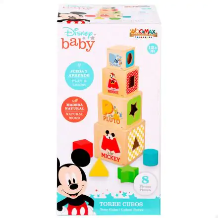 Disney hölzern cubes tower Produktfoto