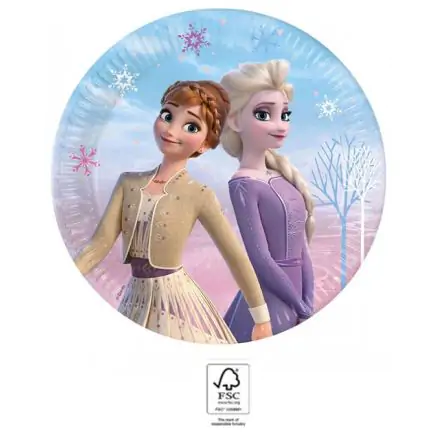 Disney Frozen II Wind Geist, Disney Frozen II Pappteller 8er-Pack 23 cm FSC Produktfoto