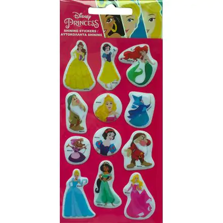 Disney Princess Funkelndes Puffy Schwamm-Sticker-Set Produktfoto
