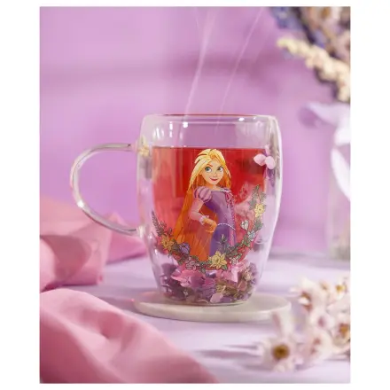 Disney Princess Rapunzel Glas mit getrockneten Blumen 300 ml Produktfoto