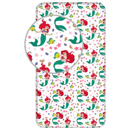 Disney Princess Ariel Spannbettlaken 90x200 cm Produktfoto