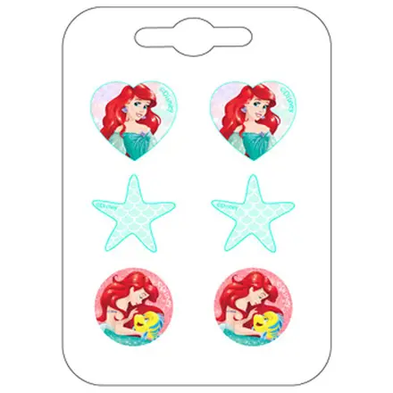 Disney Princess, Ariel Star Ohrring Set 3 Paare Produktfoto