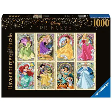 Disney Princess Puzzle Art Nouveau Princesses (1000 Stücke) Produktfoto