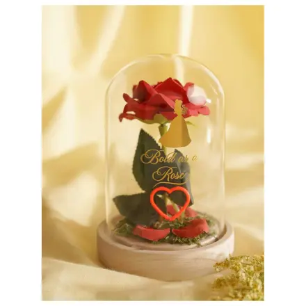 Disney Princess Belle Florale Cloche mit einem Neonlicht Produktfoto