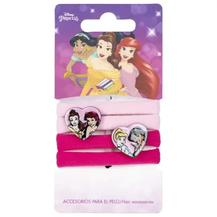 Disney Princess Besties Haar-Zopfgummi-Set, 4-teilig Produktfoto