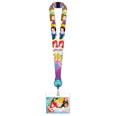 Disney Princess Deluxe Schlüsselband mit Kartenhalter ausziehbar Produktfoto